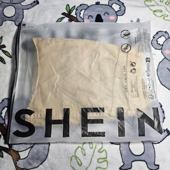 SHEIN ICON Flap Pocket Side Cargo Denim Skirt - Picture 8 of 8